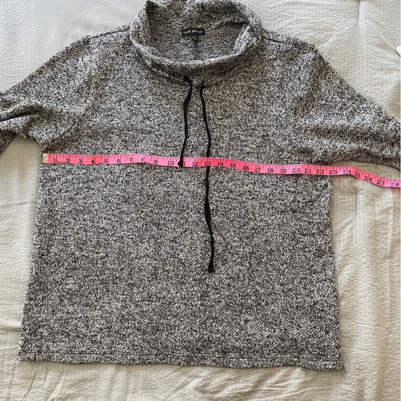 Lane Bryant Cowl-Neck Boucle Sweatshirt Sz 14/16 - Picture 4 of 6